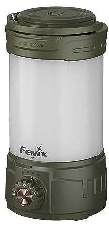 FENIX CL26R Pro LED Campingleuchte mit USB Anschluss 650 Lumen Olive drab