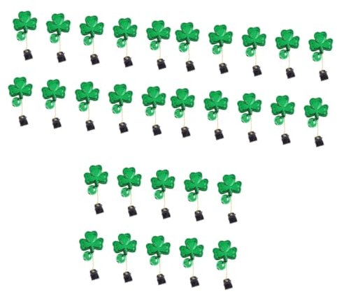 ABOOFAN 3 Sets Weihnachts-bart-Haarschmuck Bart-Clip Dekoration Bartkugeln Für Partykostüme 10 Stück * 3