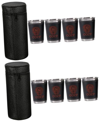 MAGICLULU 2sätze Weinbecher Für Camping Und Tragbarer Und Bruchsicherer Weinglas Tragetasche Für Picknick Party Und Outdoor-aktivitäten