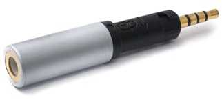 SYSTEM-S Ljudadapter AUX-uttag 2,5 mm kontakt till 3,5 mm uttag för Audio Technica ATH Sennheiser HD5XX