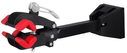 DONGLING Fahrrad MontagestäNder Wand-montiert Bike Rack Langlebig Wand-montiert Bike Reparatur Stand Mit Einstellbare Höhe for Einfache Wartung for Starke for Bike Fahrrad ReparaturstäNder(Red)