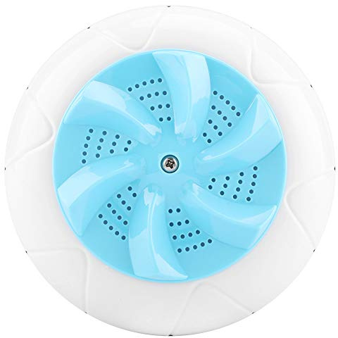 Tbest Viaggiare Mini Lavatrice Ad Ultrasuoni, Lavatrice Portatile per Lavanderia con Turbina e Pulizia Ad Ultrasuoni, Protezione da Spegnimento di 30 Minuti, Adatta per i Viaggiatori e Adatti (BLUE)