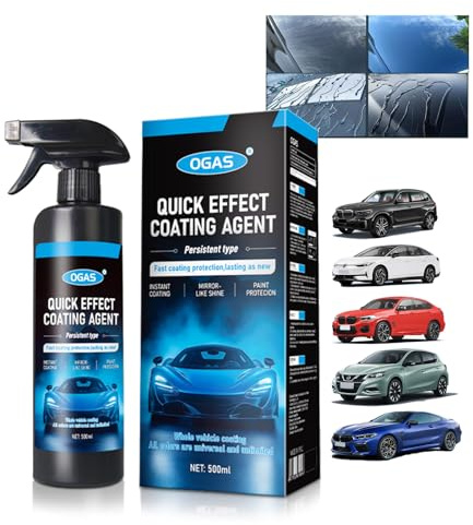 500ML 2026 New Quick Effect Coating Agent for Cars - Ceramic Car Coating Spray, Waterless Car Wash and Wax, Scratch Repair Polish Spray