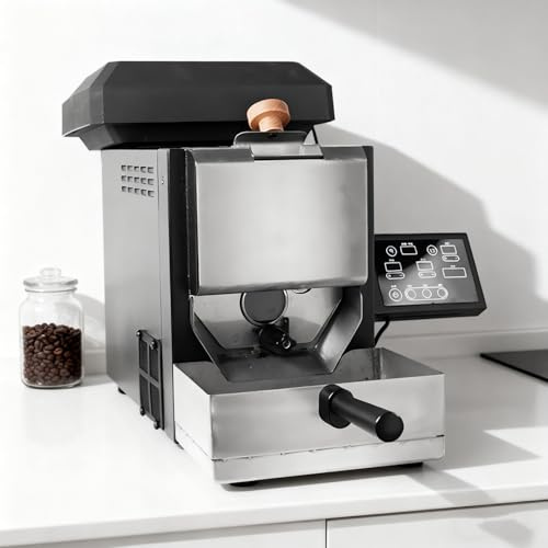 GESAIDES 300g Automatic Coffee Roaster Machine for Home Use with Smoke Filter(Suitable for Light Roasting), The Smoke Pipes (Suitable for Medium and Dark Roasting) and Chaff Collector