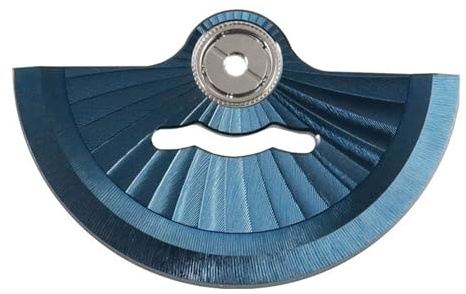 RNSZKIPJ Rotore automatico NH35/36 - Rotore a pendolo universale in metallo per accessori di riparazione orologi, 468 blu, misura unica