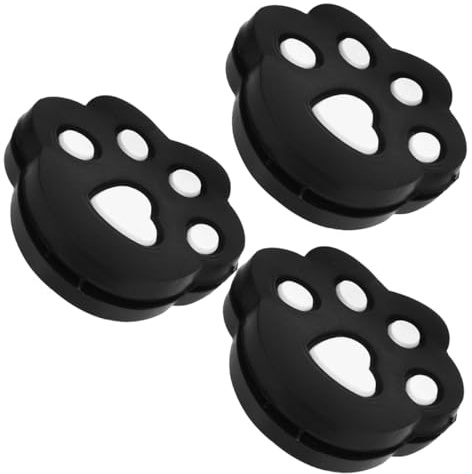 LOORGVEL Ammortizzatore da Tennis in Silicone 3 Pezzi, Smorzatore di Vibrazioni per Racchetta Piccolo e Leggero, Accessorio Portatile per Controllo e Comfort Durante Gioco