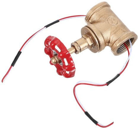 SOIMISS Vintage Steampunk 3/4 Inch Stop Valve Light Switch with Wire for Industrial Iron Pipe Table Lamp DIY Fixture
