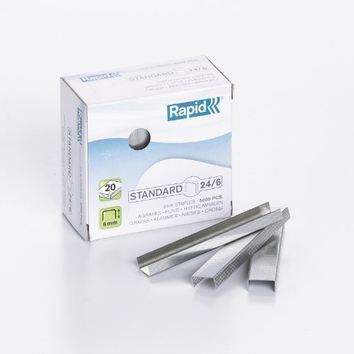 Rapid Heftklammern 24/6 VE=5000 Stück