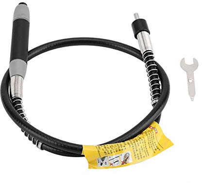 Asixx 6mm Flexible Welle, 6mm Bohrfutter Flexible Welle Zubehör für große elektrische Grinder Rasenmäher Teile 6mm Flexible Welle