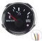 Wasserstandsanzeige, 52 mm/2 Zoll Wasserstandsanzeige 9-30 V DC Smart Alarm für Marineboot RV 0-190 Ohm Europäischer Sensor(Schwarz)