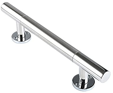 HYEYXKK Duschtürknopf Türgriff-Sets Pull Push Scheunentorgriff 304 Edelstahl | Moderne Haustürgriffe für Holztüren Tore Garagen Scheunen Schuppen (Size : Hole Distance 180mm)