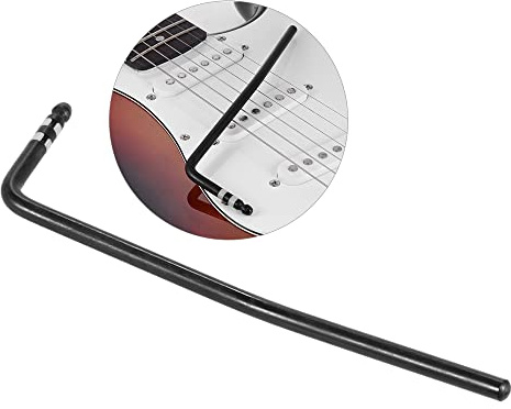 Benkeg Direct Insertion Style Tremolo Trem Vibrato Arm Whammy Bar Crank Lever for Ibanez Electric Guitar Tremolo Bridge Insert Part Diameter 6mm Black,Direct Insertion Style Whammy Bar