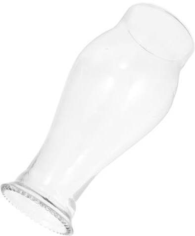 Lurrose Öllampe Lampenschirm Windlicht Lampenglas Kugel Petroleum Kerosin Lampe Ersatzschirm Öllampe Glaszylinder Ersatzglas Lampenabdeckung für Öllampe Petroleumlampe Tischampe
