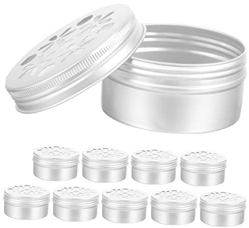 Sosoport 10 Stück Hunde Geruchstrainingsboxen aus Aluminium 80ml Dufttrainingsbehälter bei Beißfestigkeit für Professionelles Hundetraining und Geruchserkennung