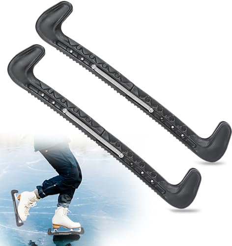 SZSMW Kufenschoner Schlittschuhe - Eiskunstlauf ZubehöR - Skate Blade Covers - Geeignet FüR Kinder- Und Erwachsenen-Skates, EIN Unverzichtbares Skating-ZubehöR FüR Skater