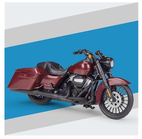 Motorcykelmodell 1:18 För Road King Special 2017 Motorcykelsimulering I Legering - Presentsamling(B)