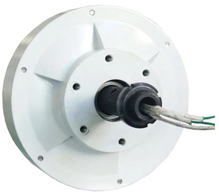 Windkraftanlage Lichtmaschine 3000W 12V 24V 48V Bürstenlosen Permanent Magnetschwebebahn Kernlosen nerator 3KW Niedrin Widerstand for DIY wind Turbine Windmühle(No connector,48V)