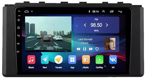 Portatile Wireless Carplay e Android Auto per Toyota GR 86 ZN8 2021-2024 Android Carplay Navigazione Radio Lettore Video, with Mirror Link/Siri/Backup, 4 Nucleo 4G+64G