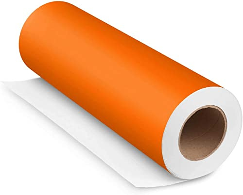 Orafol Oracal 631 matt - Plotterfolie - für Küchenschränke und Dekoration Folie 5m (Laufmeter) Rolle - 63 cm Folienhöhe - 34-orange