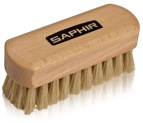 Saphir Polierbürste, klein, Weiß