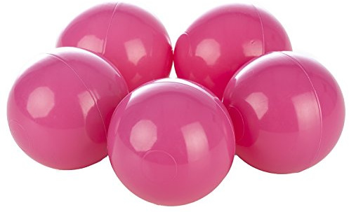 Conjunto de bolas pelotas para piscina infantil 150 piezas, O 7cm (Colores de bolas: rosa)
