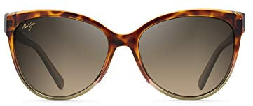 MAUI JIM 'OLU'OLU hcl 'olu'olu tortoise wit Sunglasses Unisex Standard, Standard, Unica