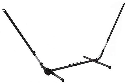 Lola Brasil UNIVERSAL Grande Light Hängemattengestell aus Metall mit Rad, anthrazit