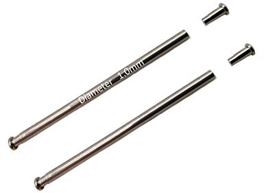 masar 18mm Ø 1,0mm Barres à Rivet de Pression du Bracelet de Montre – Fixation 1mm Tige Barrette Goupille