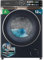 Cecotec Lavadora 12Kg Carga Frontal Bolero DressCode 12980 Direct Drive Blue A. 1400RPM, Motor Direct Drive, Bajo Consumo, Pantalla FullColor, Acabados Imitación Cuero, Puerta XXL, Luz UV y Vapor