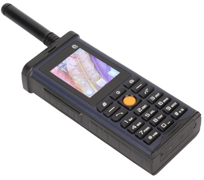 Telefono Cellulare con 4 Schede SIM, Microfono con Cancellazione del Rumore da 2,4 Pollici Telefono Cellulare per Anziani 300000 (Blu)