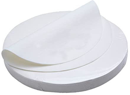 Alipis Feuilles De Papier Sulfurisé De 20 Cm De Diamètre Paquet De 500 Papier Sulfurisé Rond Pour Cuisson Antiadhésif Sans Graisse