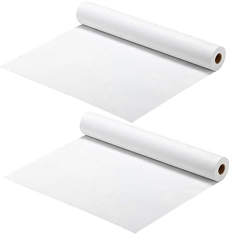 HAPINARY 2stücke Zeichenpapierrolle Aus Recyclingmaterial Blanko-zeichenpapier Für Malkunst Und Bastelaktivitäten Säurefrei Und Ph-neutral Kompatibel Mit Bleistiften Tinte Und Buntstiften