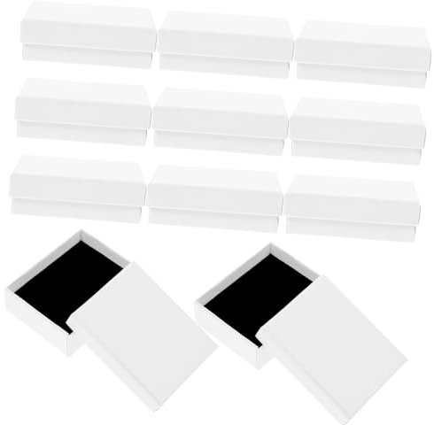 OUNONA 18stücke Kleine Schmuckboxen Aus Karton Für Halsketten Und Ohrringe Schmuckaufbewahrungsboxen Und Geschenkboxen Für Schmuckgeschenke
