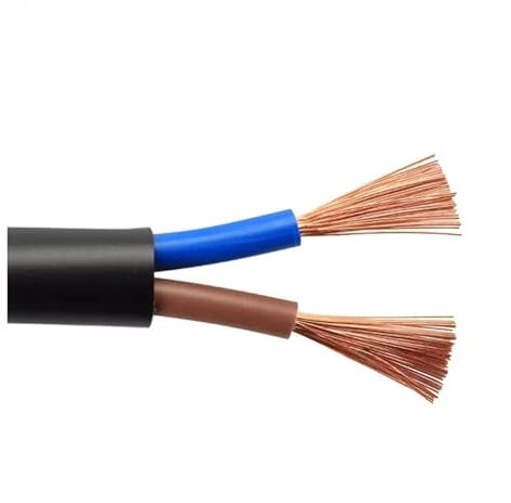 Matériel de communication Câble en cuivre de 5 mètres, 2 conducteurs, 18 AWG, 17 AWG, 15 AWG, 13 AWG, 11 AWG, 9 AWG, conducteur électrique, câble en PVC, fil à gaine souple, fil d'alimentation Fils et