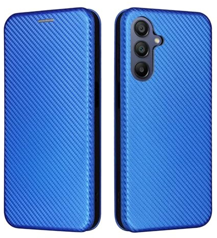 BEENTRYS Cuero Funda para Moto E20 / E30 / E40 Funda,Fibra de Carbono Cartera Cubierta Ranura para Tarjeta Función Soporte Cierre Magnético PU Regalo Antigolpes Carcasa-Azul