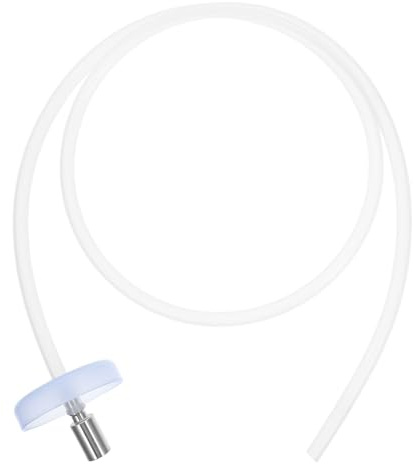 BESPORTBLE Tubo de Silicona para Dispensador de Agua con Peso de Acero Inoxidable Accesorio Compatible con Garrafas para Bomba Automática Manguera de Dispensadores Domésticos