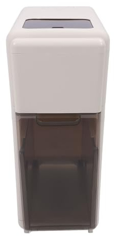 Naroote Bodenlagerschrank, Schlanker Kunststoff-Lagerschrank, Feuchtigkeitsbeständiger Schubladenstil, Mehrschichtiger Reis-Lebensmittel-Lagerschrank für (Doppelschicht)