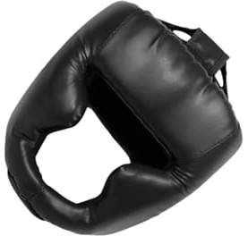 mophrati Casco de Boxeo Equipo de protección Casco de Boxeo Equipo de Entrenamiento Protector de Cabeza Transpirable Kickboxing Ofrece un Resistente Combate Profesional Sanda, Negro, Niños