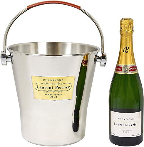 Vintage Marque Laurent Perrier Champagne 75cl with Branded Ice Bucket, G0586vm