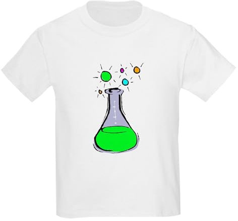 CafePress - Beaker Geek Kids T-Shirt - Youth Kids Cotton T-shirt