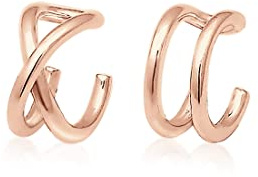 Elli Ohrringe Damen Earcuff Klemme Set Geo Basic 925 Sterling Silber