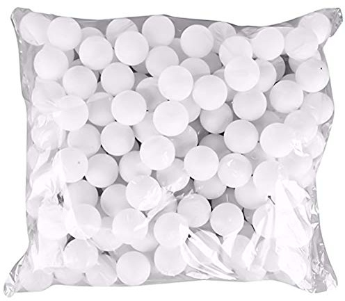 Pack of 150 38 mm Ping Pong Balls Practice Table Tennis Ball Replacement Practice Sport for Parties