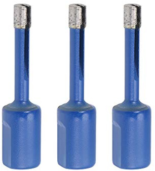 sourcing map 6mm Sinterizado Diamante Núcleo Taladro Brocas Agujero Sierras para Ladrillo Hormigón Bloque Mampostería Mármol Seco o Húmedo Uso 3 uds