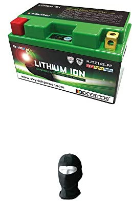Compatible con Yamaha XP D T-MAX DX ABS (SJ145) 530 2017-2019 BATERIA DE Litio SKYRICH BATERIAS para Moto Scooter Recargable Ion DE Litio ESPECÍFICO 12V 60WH 300A