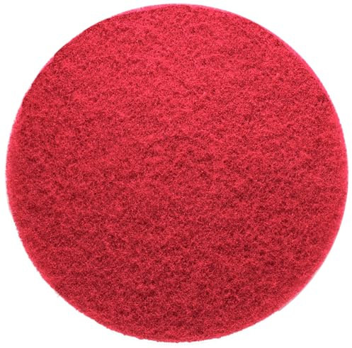 Superpads Rot Polier-Reinigungspads 22mm stark Einscheibenmaschinen Ø406 mm (5 Stück)