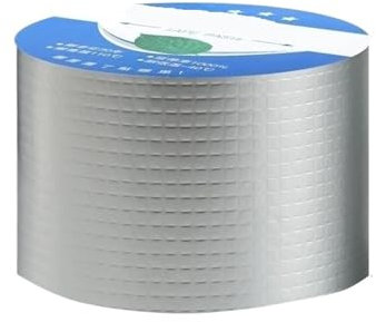GSJNHY Butyl Band Super Anti-Leckage-wasserdichtes Klebeband, extra Dicke Aluminiumfolie, Starkes Klebeband, Butyl-Klebstoff, Flicken, Wand, Dach, Rissreparatur, Rohrreparatur(Color:5cm x 5 Meter)