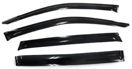 DZSQOMHGD Windabweiser Für VW Für Touran 2006-2015 Auto-Sonnenschutz 4 STK Fensterabweiser Auto-Luftabweiser Auto-Seitenfensterabweiser Windabweiser Seitenfenster