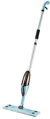 FRCOLOR 360grado Fregona De Pulverización para Pisos Microfibra Giratorio para Madera y Cerámica