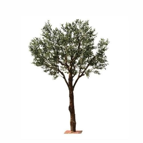 Olivo Artificial Realista con Frutos, Planta Falsa en Maceta for decoración del hogar, la Oficina y la Sala de Estar.(1mx0.9m)