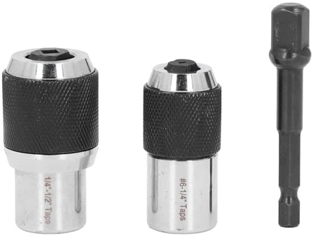 Tap Socket Set, Herramienta Extractora con Mandíbulas Ajustables, Adaptador de 3 / 8in para Picas y Extractores de Tornillos - Versátil y Duradera, Compatible con Llaves de 3/8